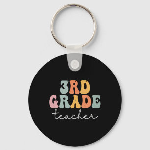Chaveiro Professor Retro Groovage Vintage, 3º ano
