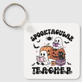 Chaveiro Professor Spooktacular Cute Ghosts Halloween