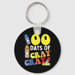 Chaveiro Professora 100 Dias Cray Cray Cray 100º Dia de Men