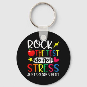 Chaveiro Professora do Dia de Prova de Rock