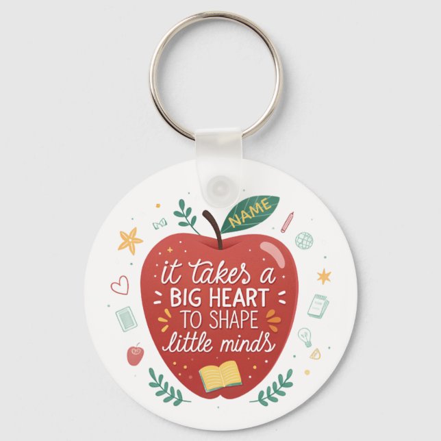 Chaveiro Professora, é preciso um grande presente de Chavei (Frente)