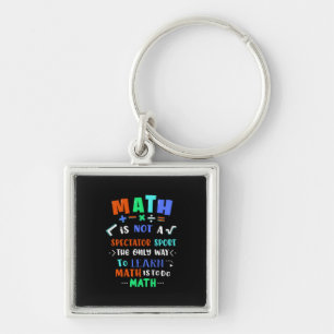 Chaveiro Professora Gift Math Não É Espectadora