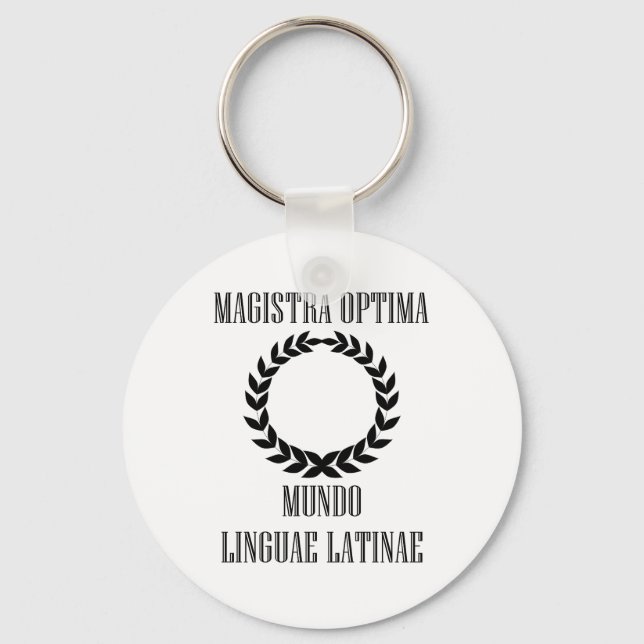 Chaveiro Professora latina mais rica do mundo (feminina) (Frente)