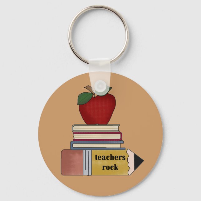 Chaveiro Professores da Apple Rocham Camisetas e presentes (Frente)