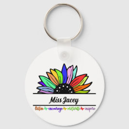 Chaveiro Professores de flores selvagens Apreciação, profes