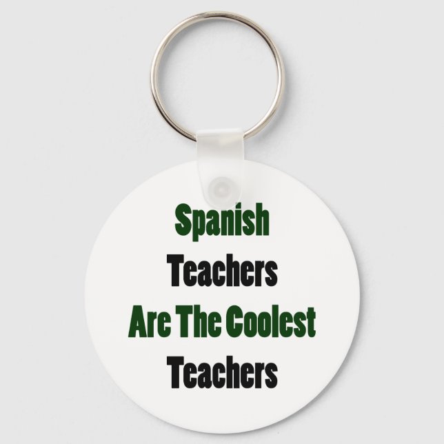 Chaveiro Professores Espanhóis São Os Mais Frescos Professo (Frente)