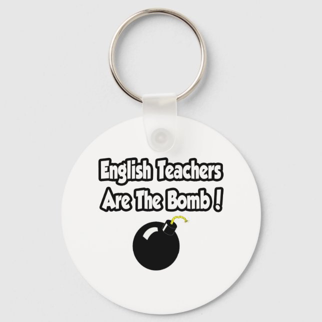 Chaveiro Professores Ingleses São A Bomba! (Frente)