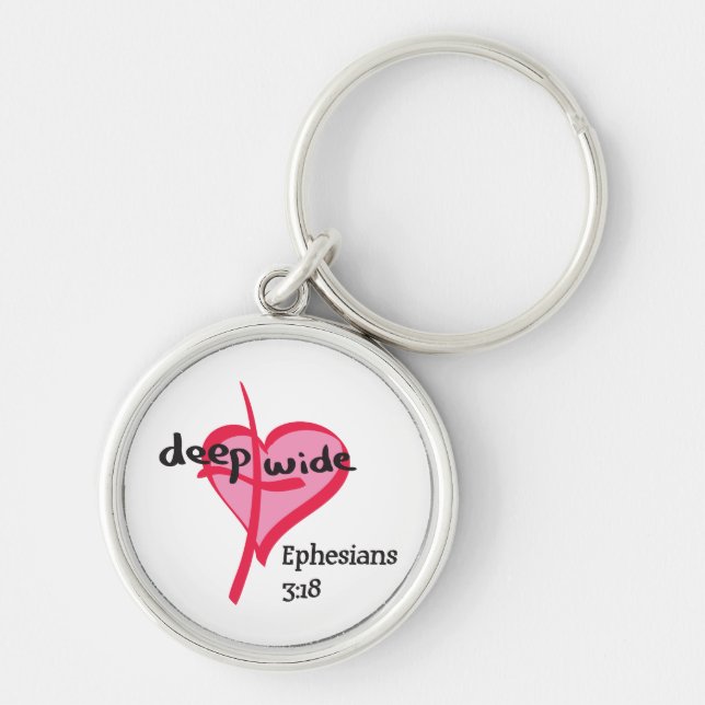 Chaveiro Profundamente & largamente (Frente)