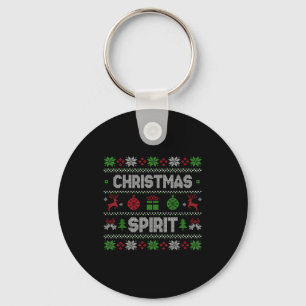 Chaveiro Profundamente na Camiseta de Natal Casais Correspo
