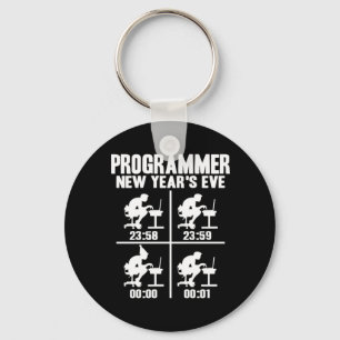 Chaveiro Programador de Ano Novo