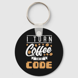 Chaveiro Programador Transforma Café Em Código