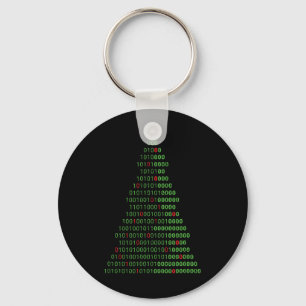 Chaveiro Programas De Computadores De Árvore De Natal Binár