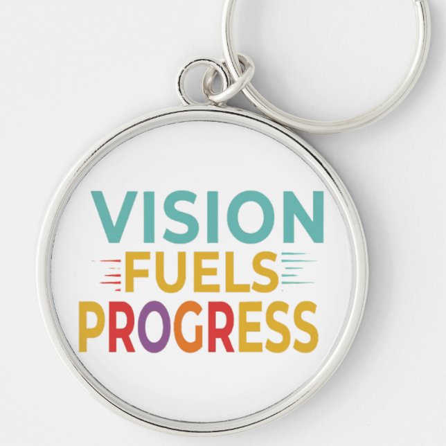 Chaveiro Progresso dos Combustíveis de Visão (Frente)