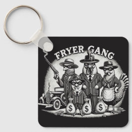 Chaveiro "Prohibition Pullets" Aluminum Keychain