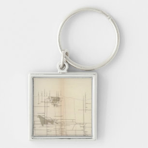 Chaveiro Projeção vertical longitudinal I Comstock Lodo