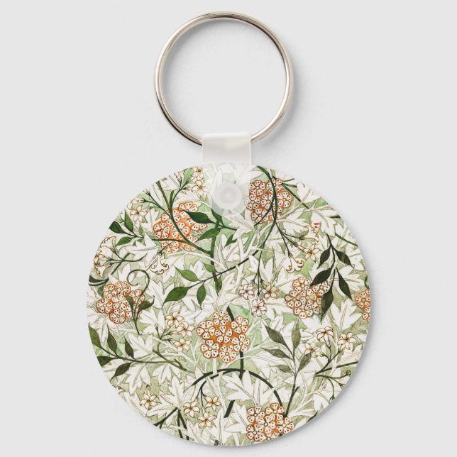 Chaveiro Projeto de Jardim de Flores de Jasmim de William M (Frente)