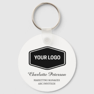 Chaveiro Promocional de Logo & Código QR para Negó