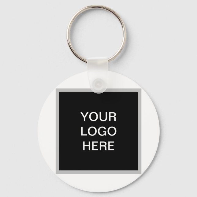 Chaveiro Promocional de logotipo comercial personalizado (Frente)