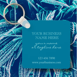 Chaveiro Promocional de logotipo comercial personalizado Aq