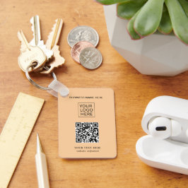 Chaveiro Promocional de texto e logotipo personalizado mini