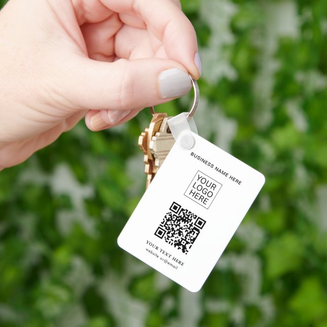 Chaveiro Promocional de texto e logotipo personalizado mini (Mão)