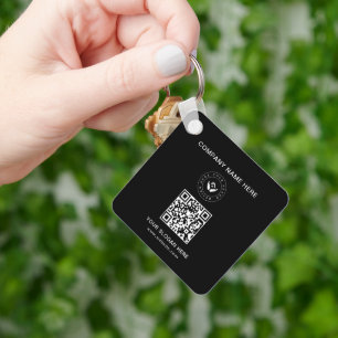 Chaveiro Promocional de texto e logotipo personalizado mini