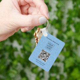 Chaveiro Promocional de texto e logotipo personalizado mini