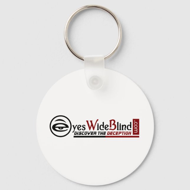 Chaveiro promocional EyesWideBlind.com (Frente)