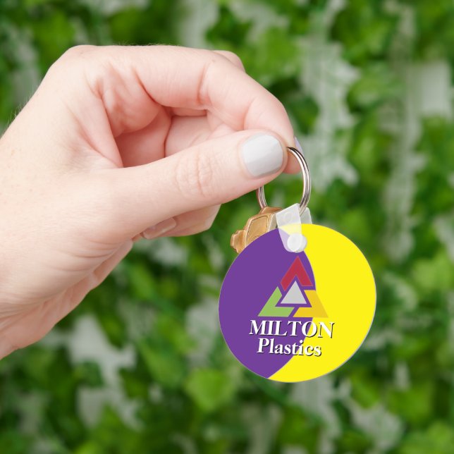 Chaveiro Promotional Company Logo (Mão)