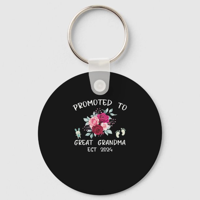 Chaveiro Promovido À Vovó Excelente No Leste De 2024 (Frente)