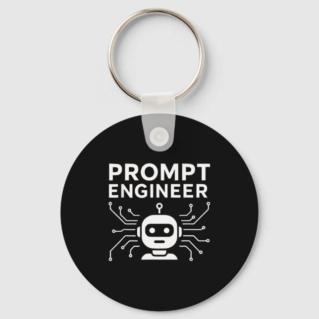 Chaveiro Prompt Engineer Apparel Funny Ai Tech Humor Gift  (Frente)