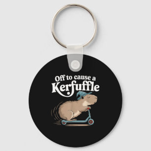 Chaveiro Pronto para causar um tumulto meme de capivara eng