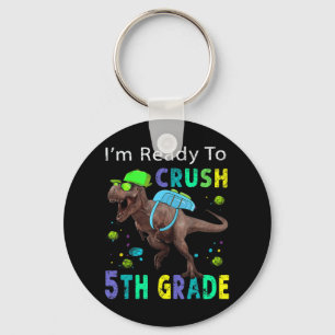 Chaveiro Pronto Para Esmagar O Dinossauro Rex T Grau 5 De V