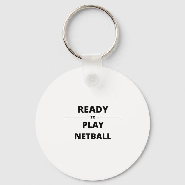 CHAVEIRO PRONTO PARA REPRODUZIR NETBALL (Frente)