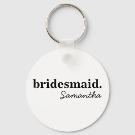 Chaveiro Proposta Personalizada de Bridal Moderna