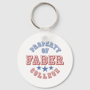 Chaveiro Propriedade da faculdade Faber