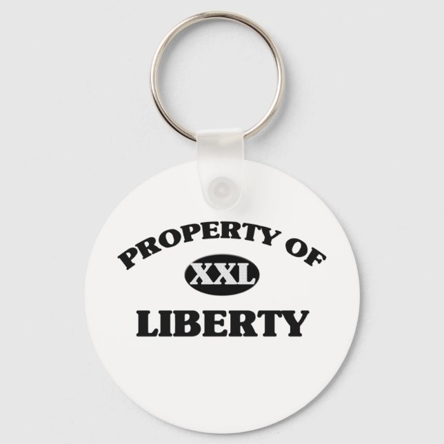 Chaveiro Propriedade da LIBERTY (Frente)