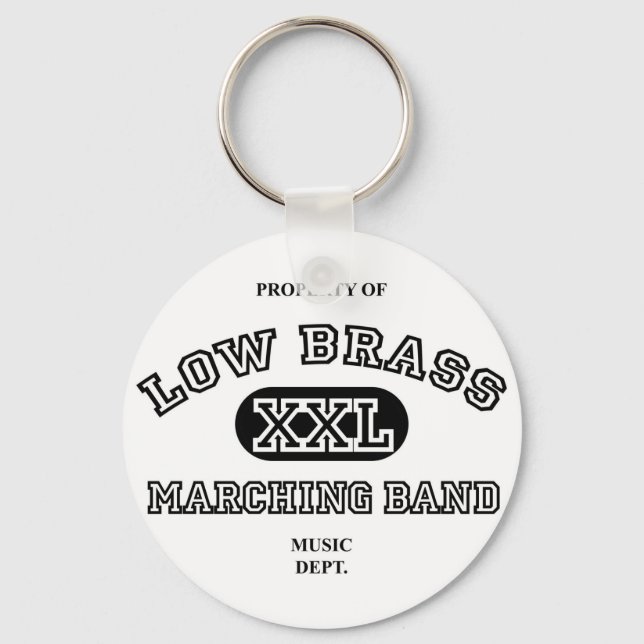 Chaveiro Propriedade de Baixo Brass (Frente)