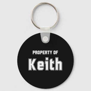 Chaveiro Propriedade de Keith Presentes Engraçados para Des