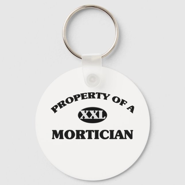 Chaveiro Propriedade de um MORTICIAN (Frente)