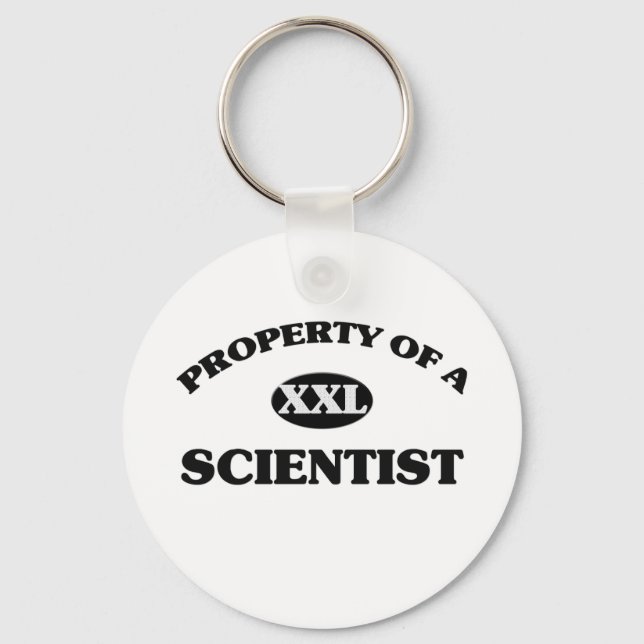 Chaveiro Propriedade de um SCIENTIST (Frente)