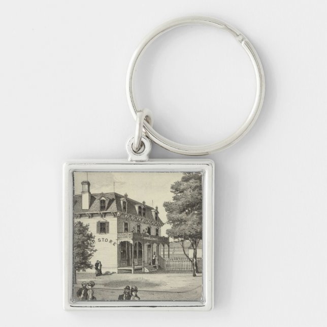 Chaveiro Propriedade de Wm V Reid, Villa Park, NJ (Frente)