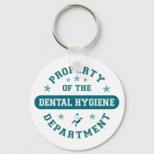 Chaveiro Propriedade do departamento dental da higiene