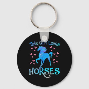 Chaveiro Proprietário De Cavalo Esta Menina Adora Cavalos C