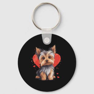 Chaveiro Proprietário de Yorkie Mamãe Papai Yorkshire Terri