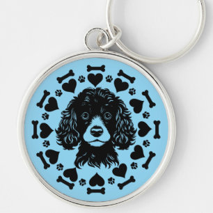 Chaveiro Proprietário do Cachorro de Poodle