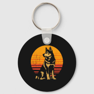 Chaveiro Proprietário do Cachorro Retro Dift Vintage Siberi