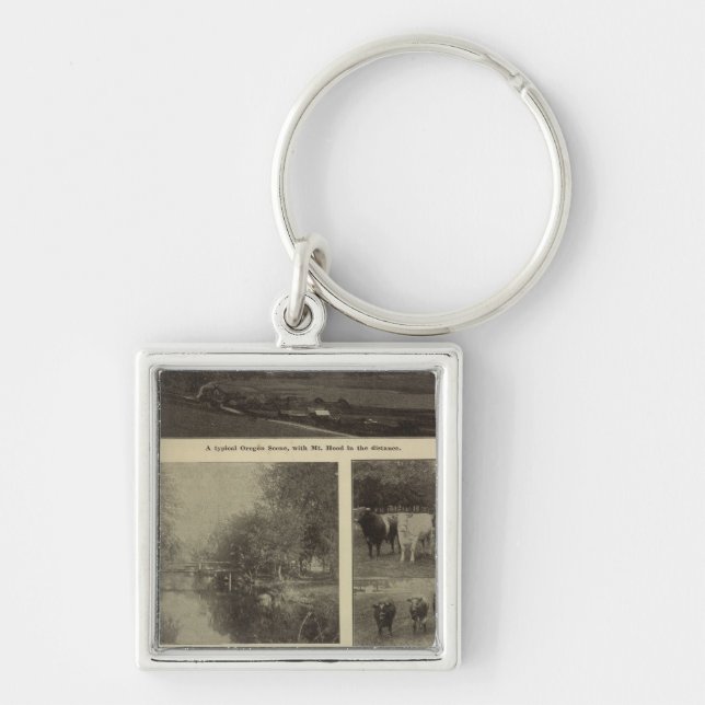 Chaveiro Prosperidade, abundância no Oregon (Frente)