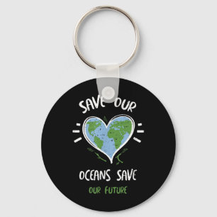 Chaveiro Proteção Ambiental - Salvar Nossos Oceanos...