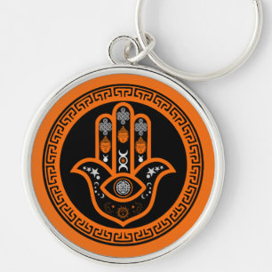 Chaveiro Proteção do Olho do Mal da Mão de Hamsa